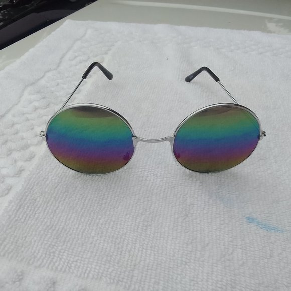 2 pairs of retro-vintage/round/delicate sunglasses, SKU main image 9
